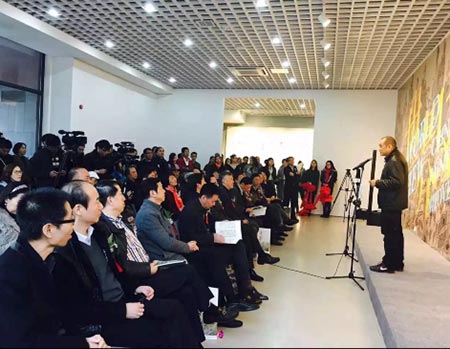 “世界觀—聶危谷中國畫展”再起航，南京大學(xué)(圖2)